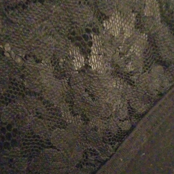 Womens August silk black lace shirt - Picture 2 of 3